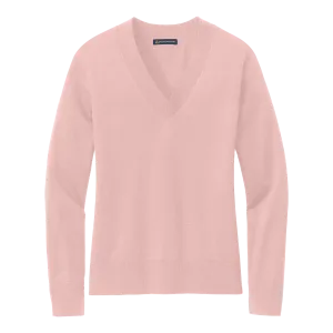 B2438W Women's Cotton Stretch V-Neck Sweater