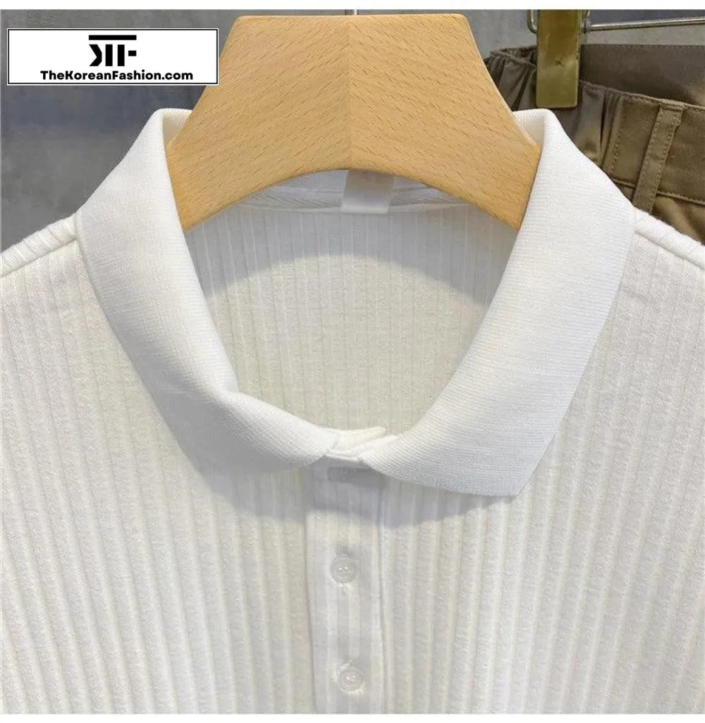 Breathable Lapel Polo T-Shirt