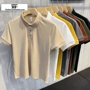 Breathable Lapel Polo T-Shirt