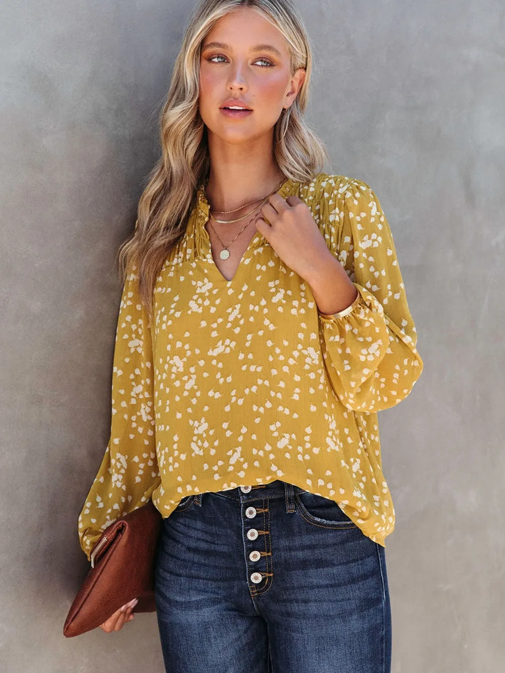 Casual Floral Top