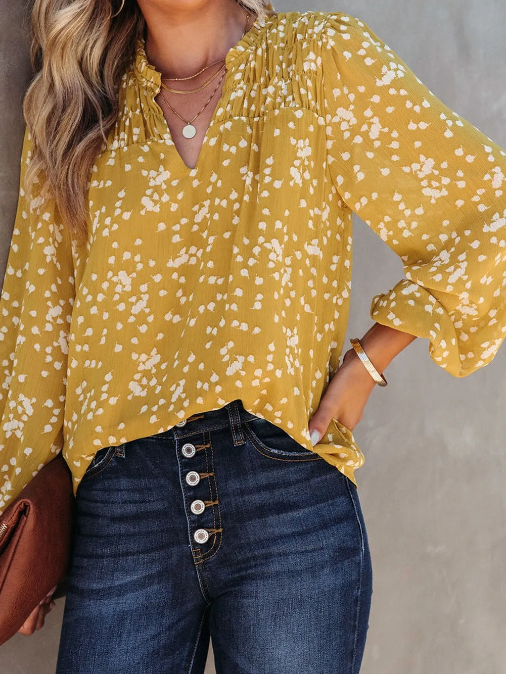 Casual Floral Top