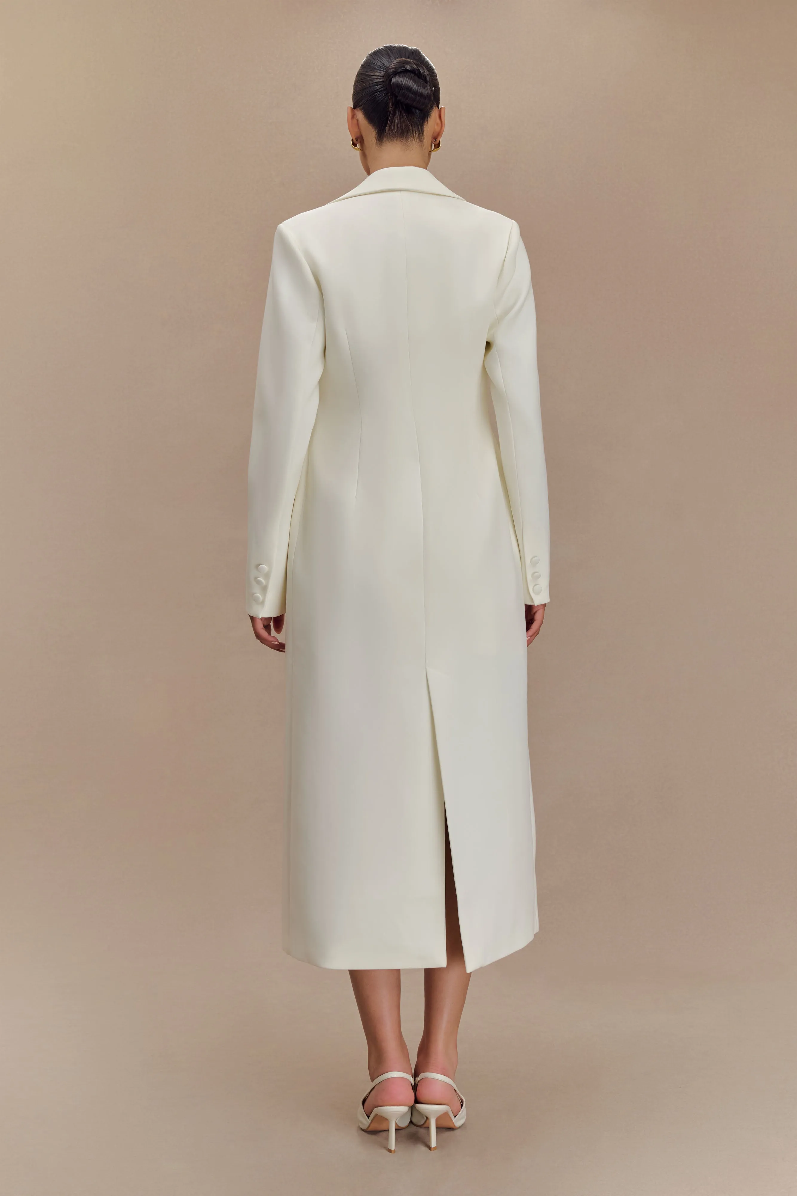 Caviar Suiting Coat - Ivory