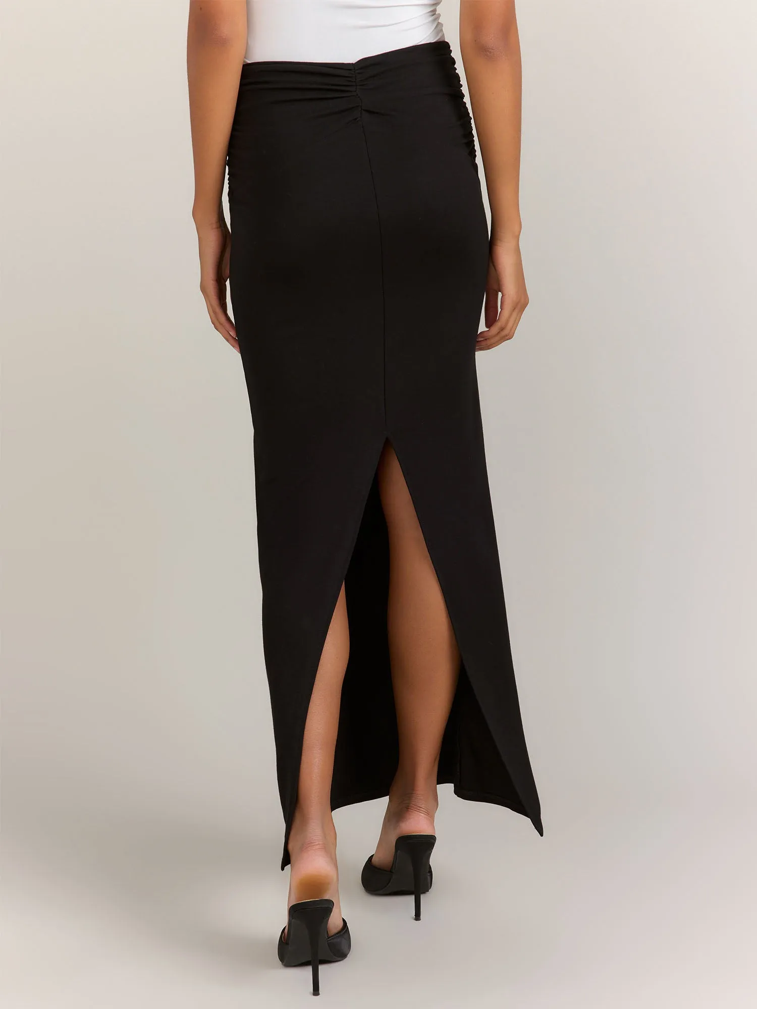 Fore Collection Rosette Maxi Skirt - Brands We Love