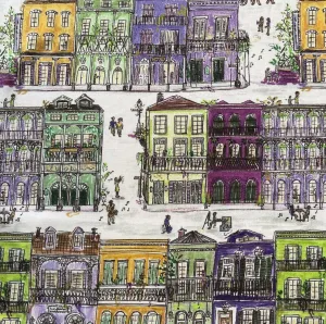 French Quarter Quilting Cotton (Made in Korea)