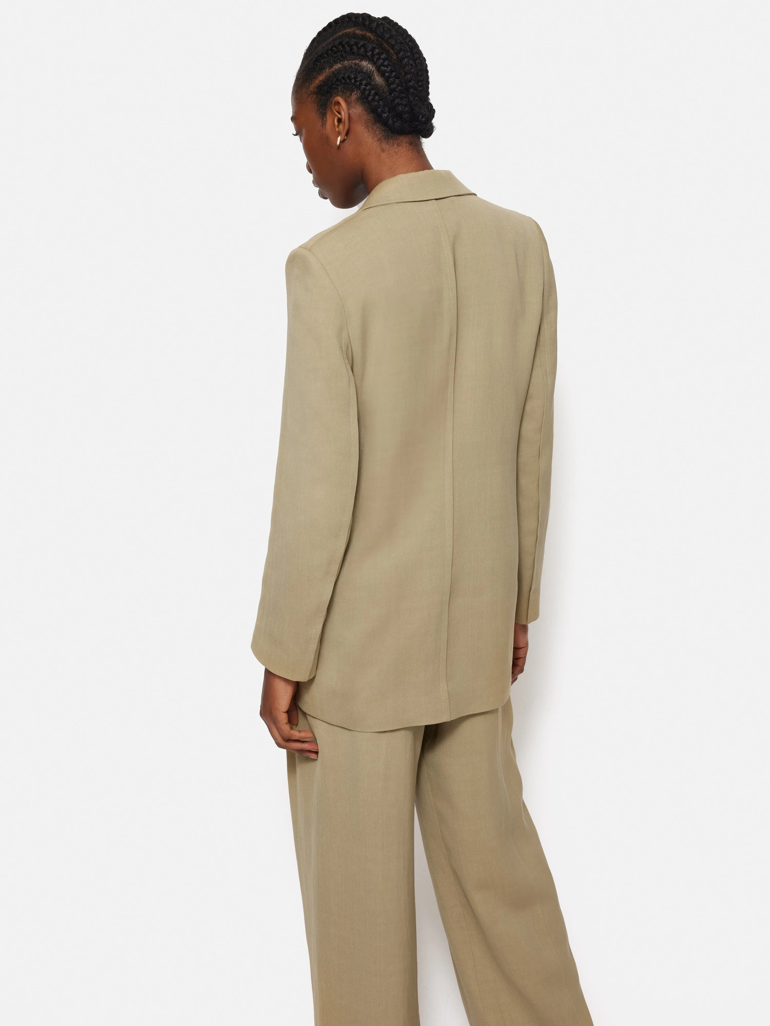 Italian Linen Gibson Blazer | Sand