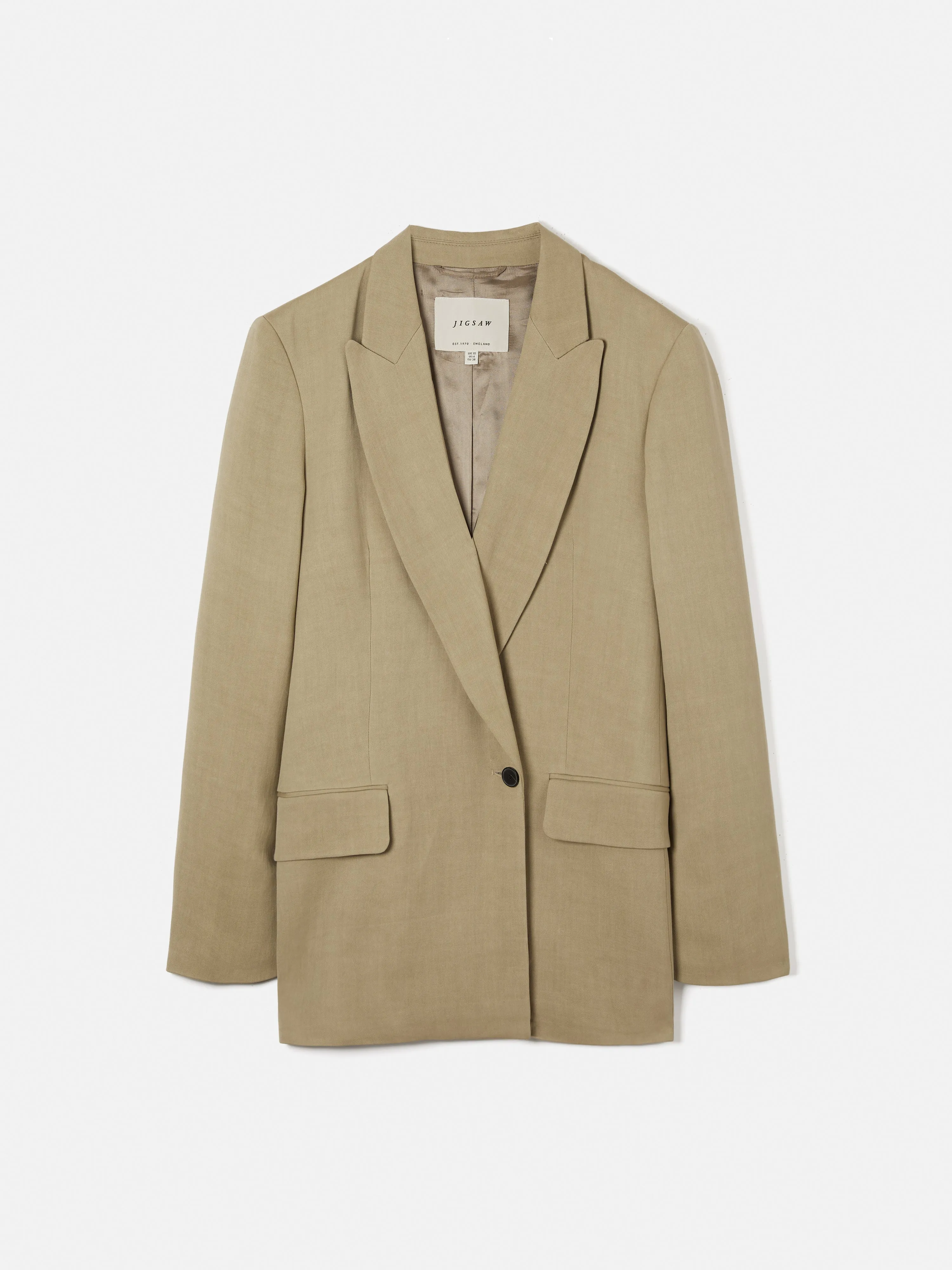 Italian Linen Gibson Blazer | Sand