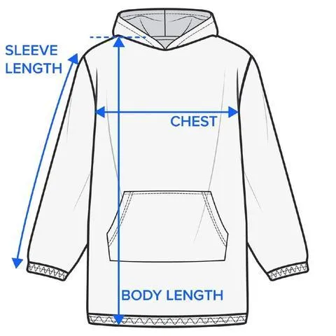 Maui Beach Wearable Blanket Hoodie