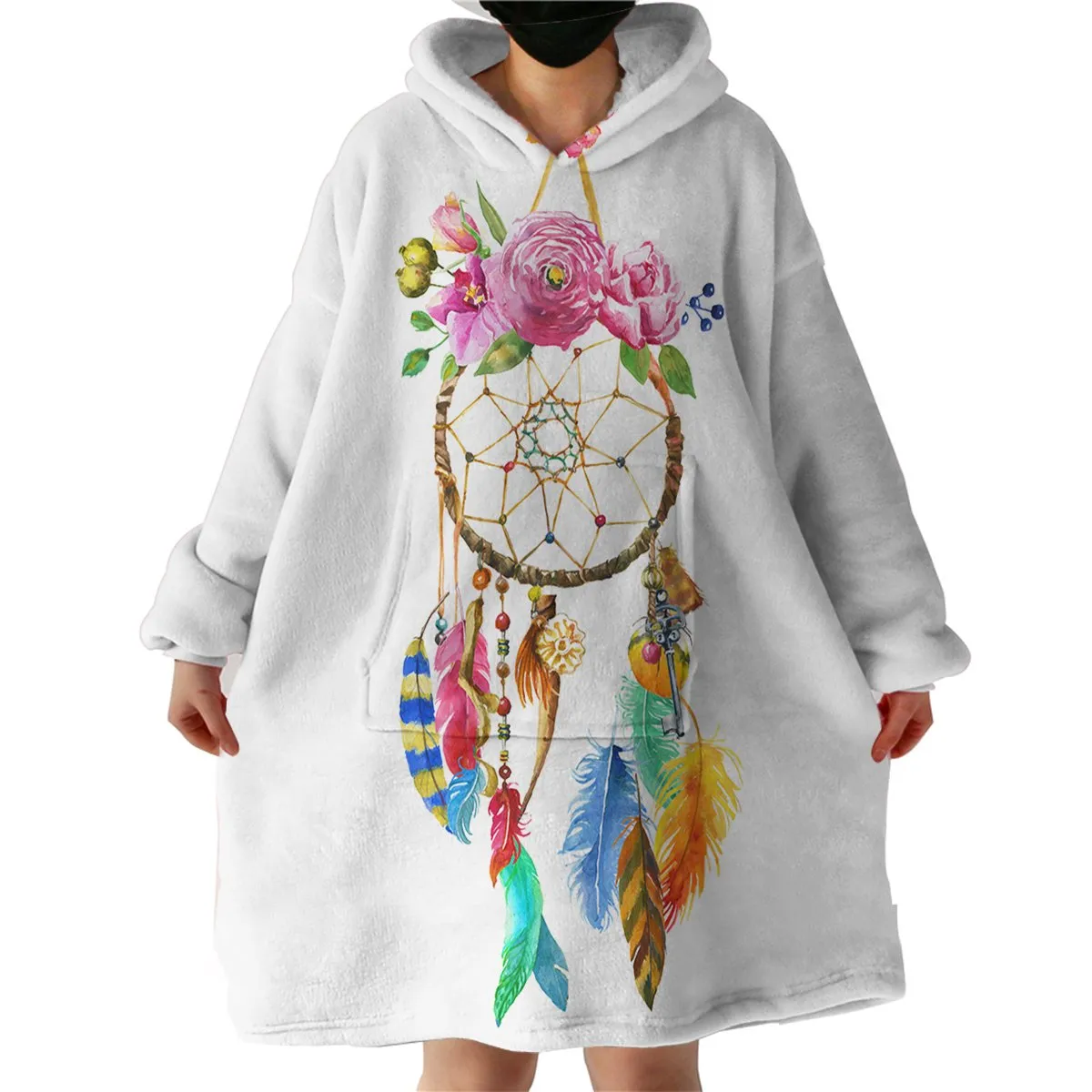 Maui Beach Wearable Blanket Hoodie