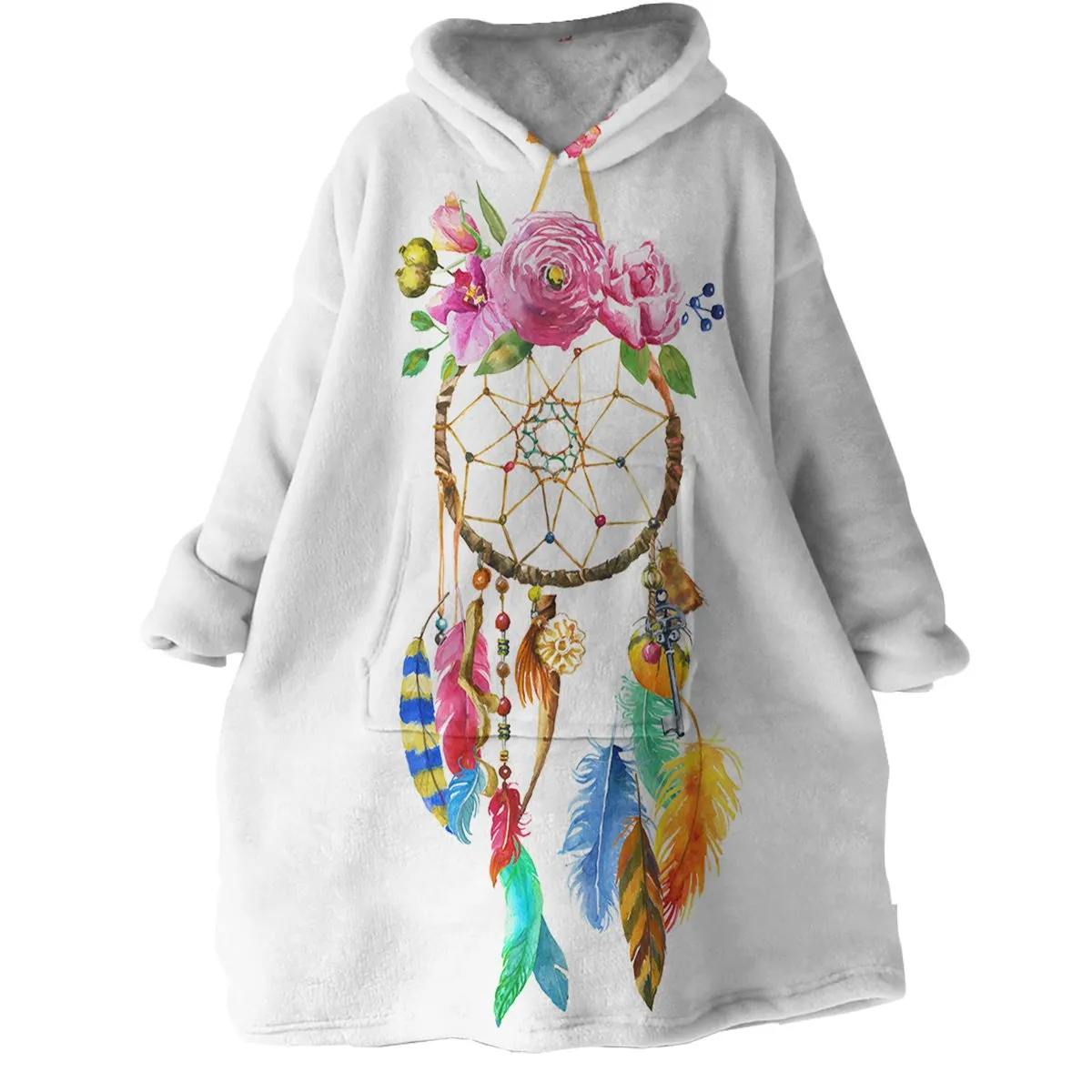 Maui Beach Wearable Blanket Hoodie