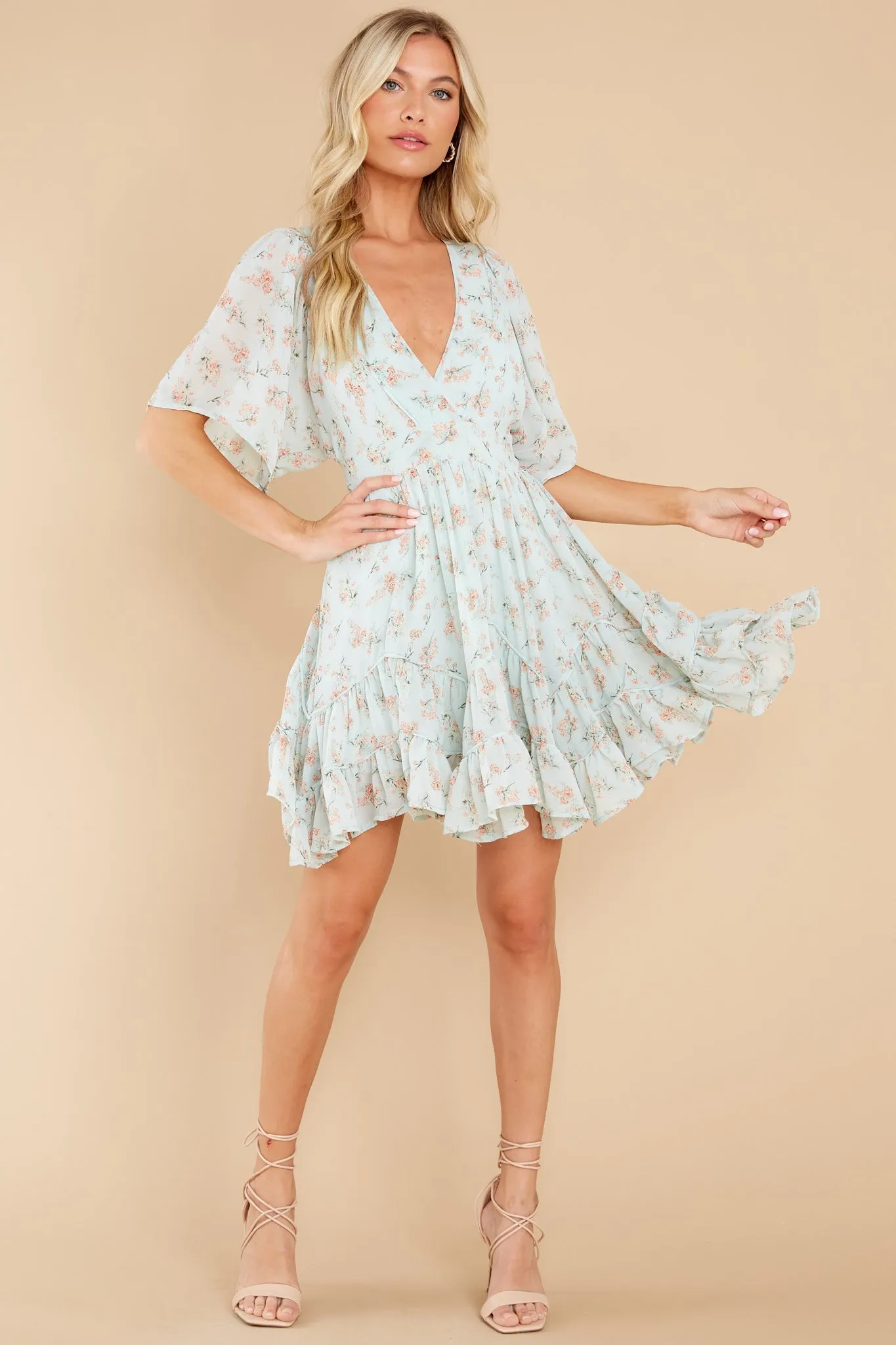 Mysteries Of Maricopa Sage Floral Dress