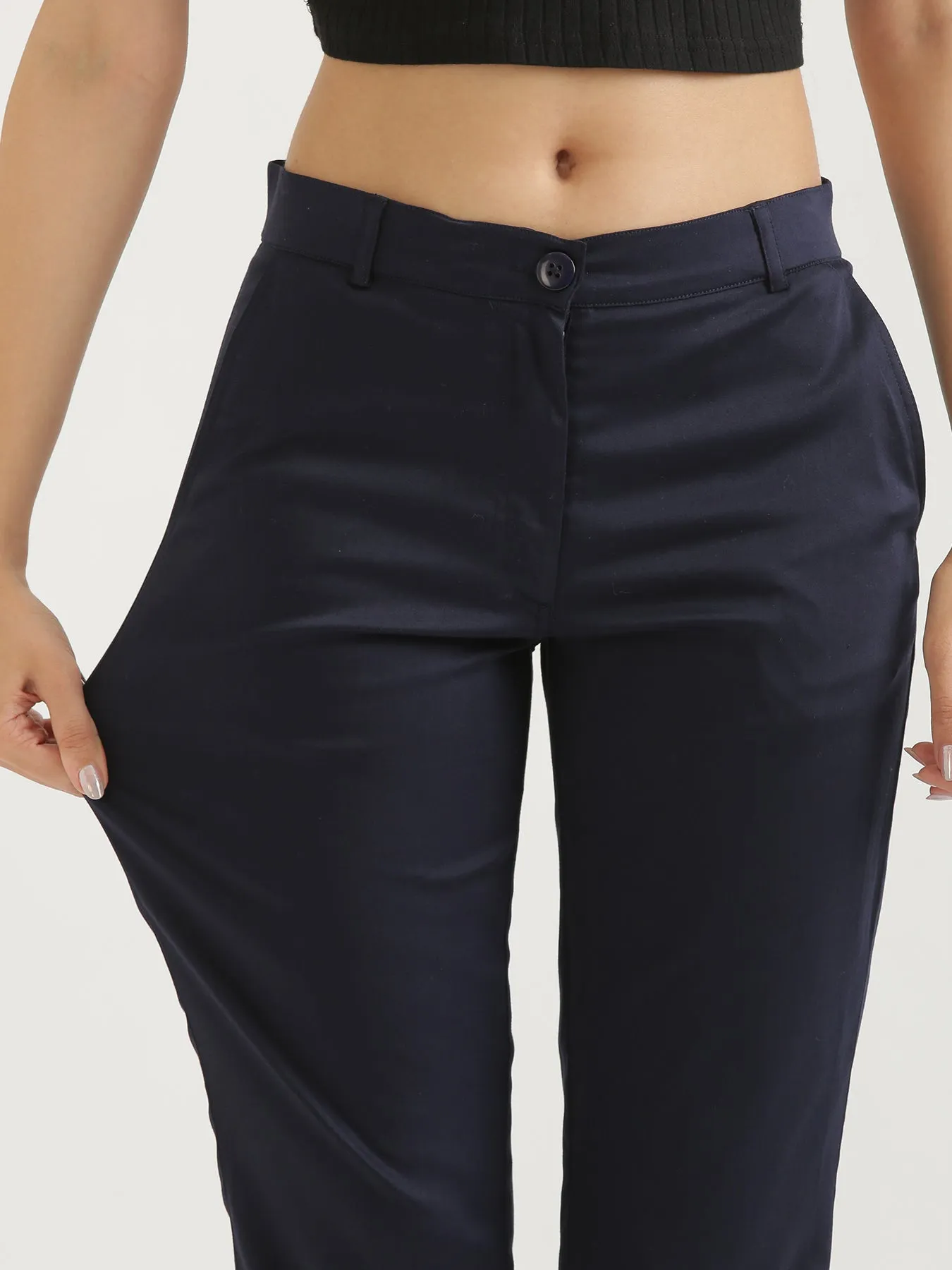 Navy Blue Formal Pant