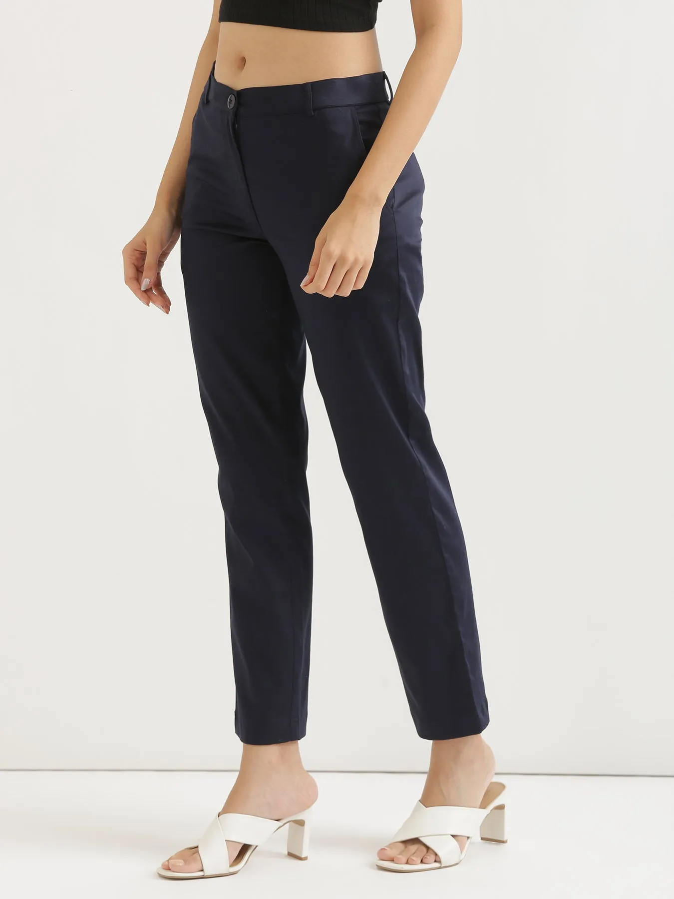 Navy Blue Formal Pant