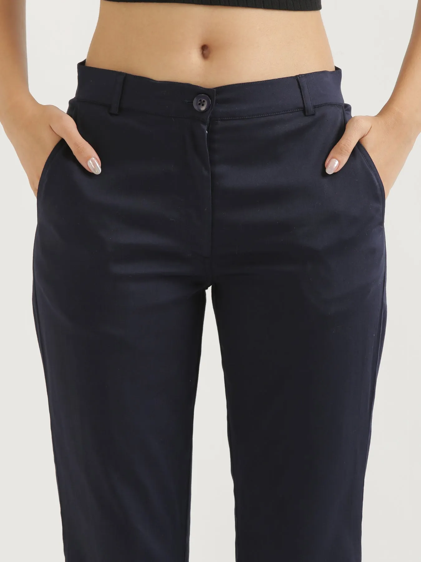 Navy Blue Formal Pant