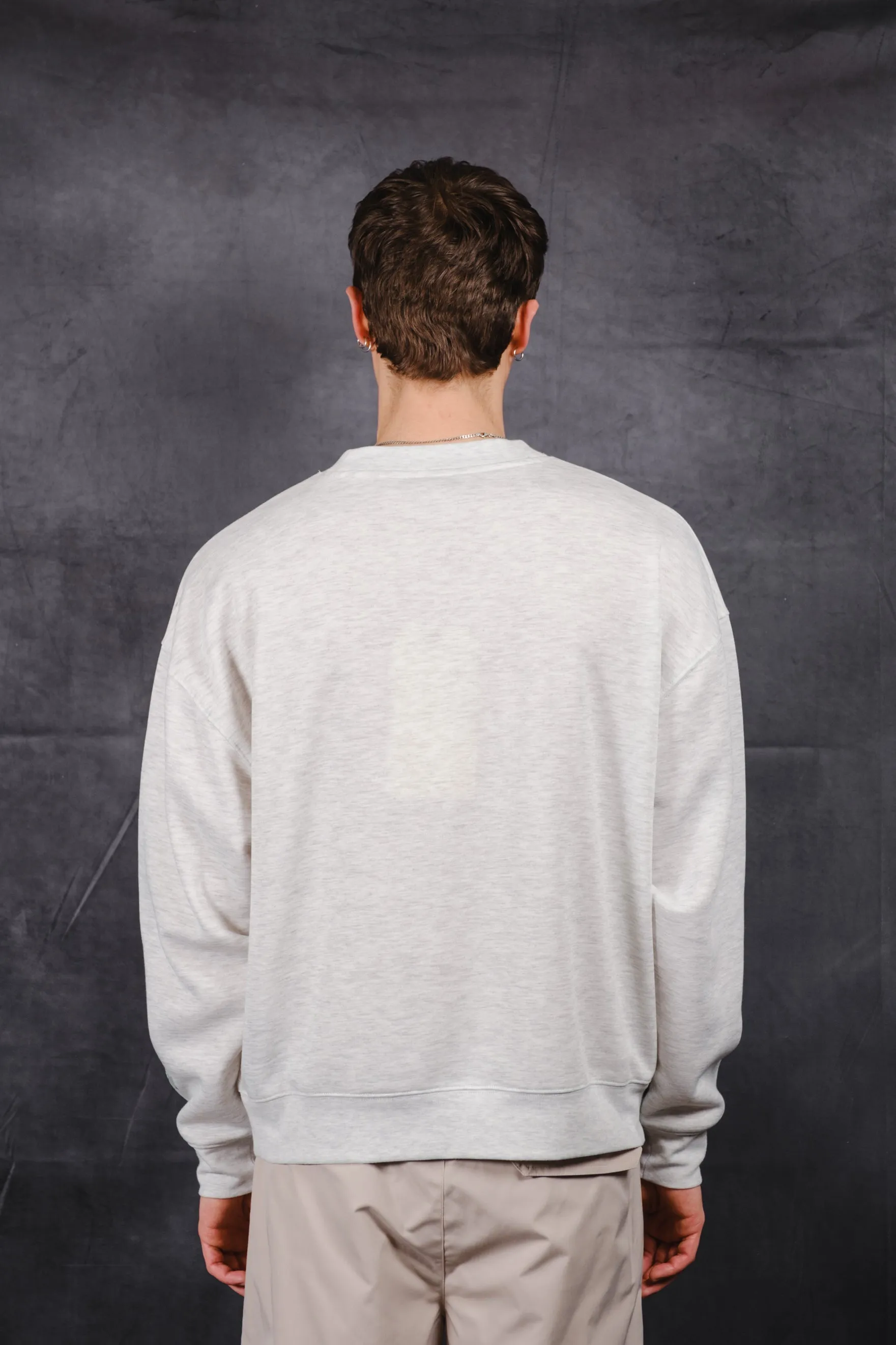 Originals Tonal Embroidered Fleece Crew Neck Sweatshirt