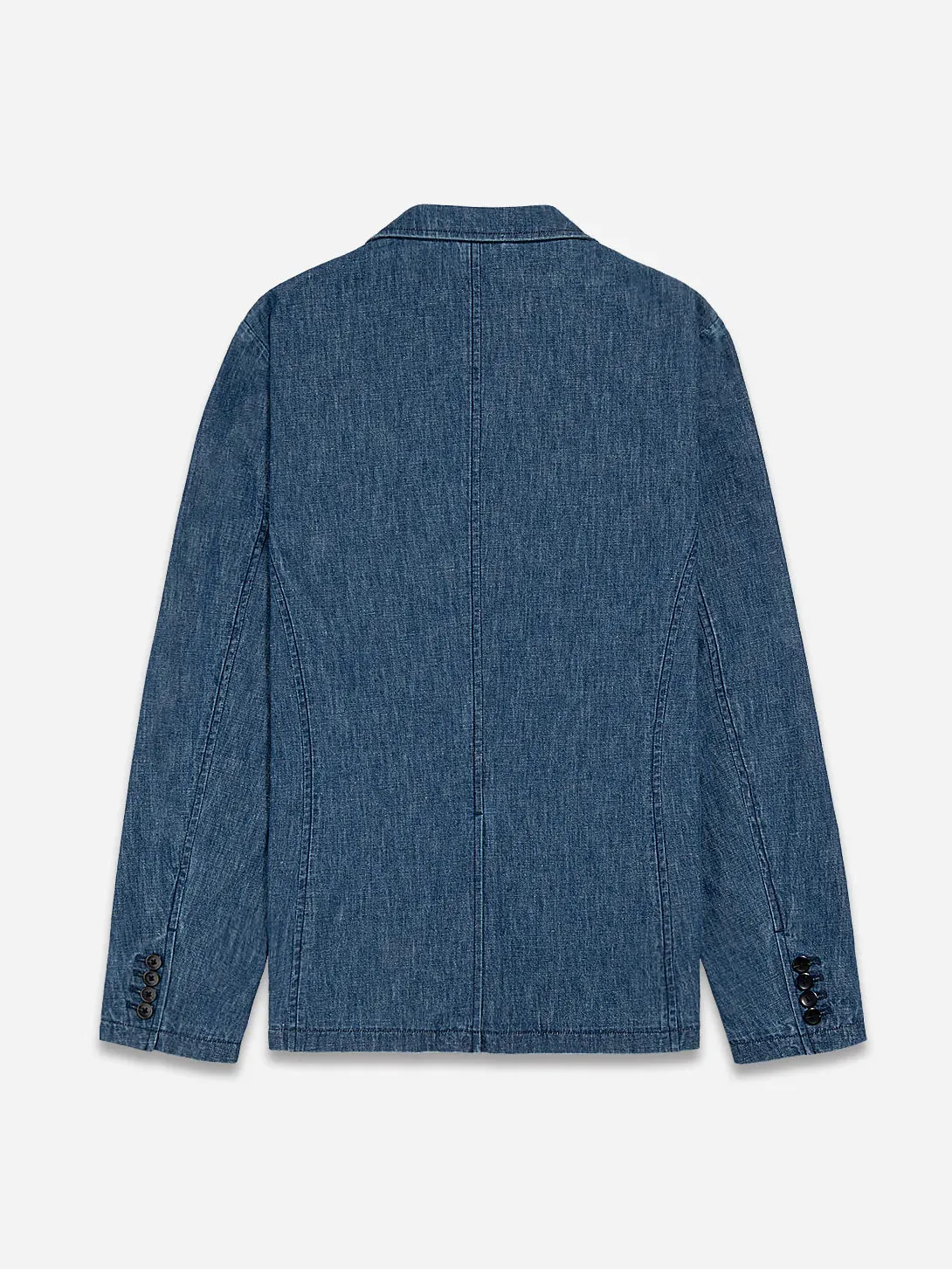 Perry Denim Blazer Mid Indigo