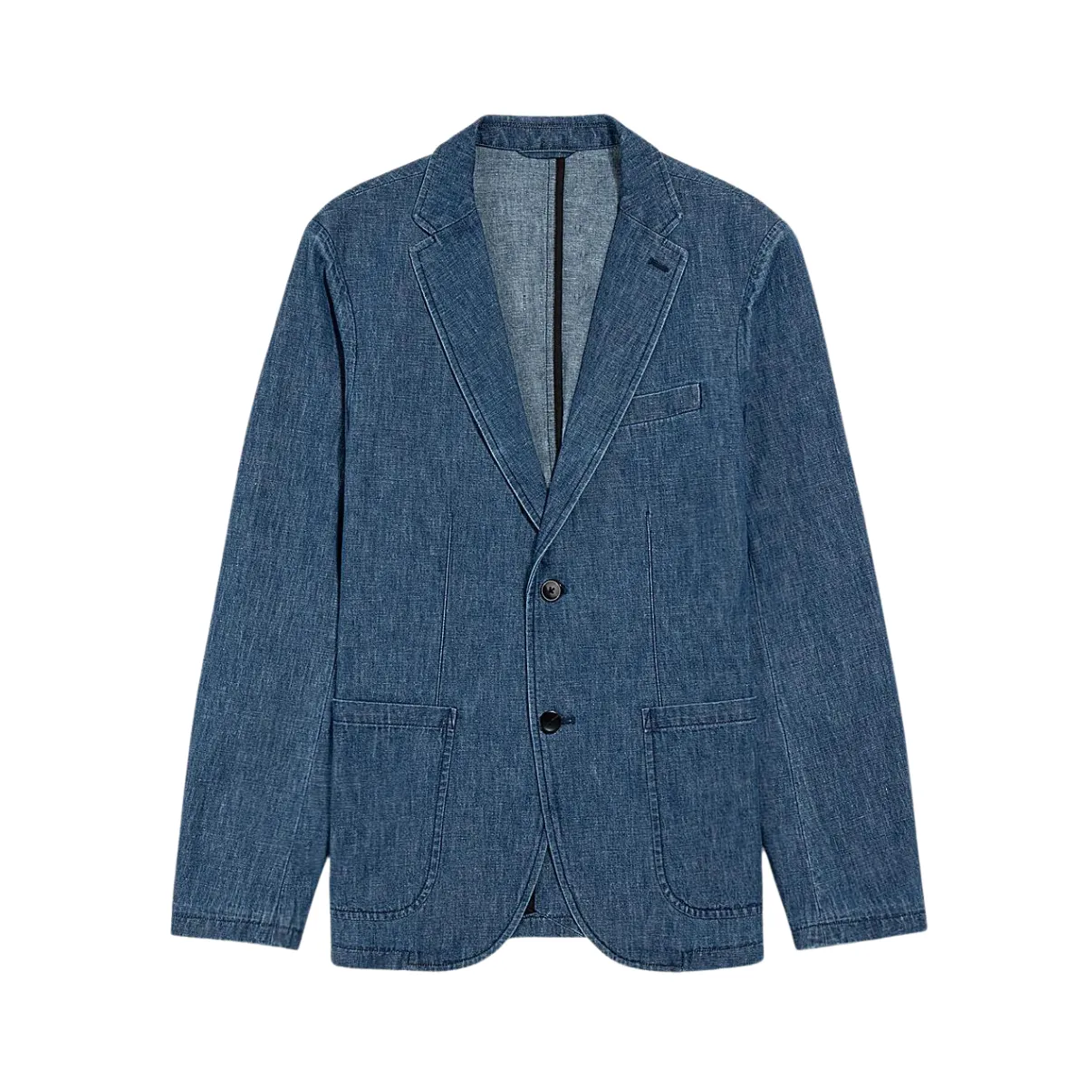 Perry Denim Blazer Mid Indigo