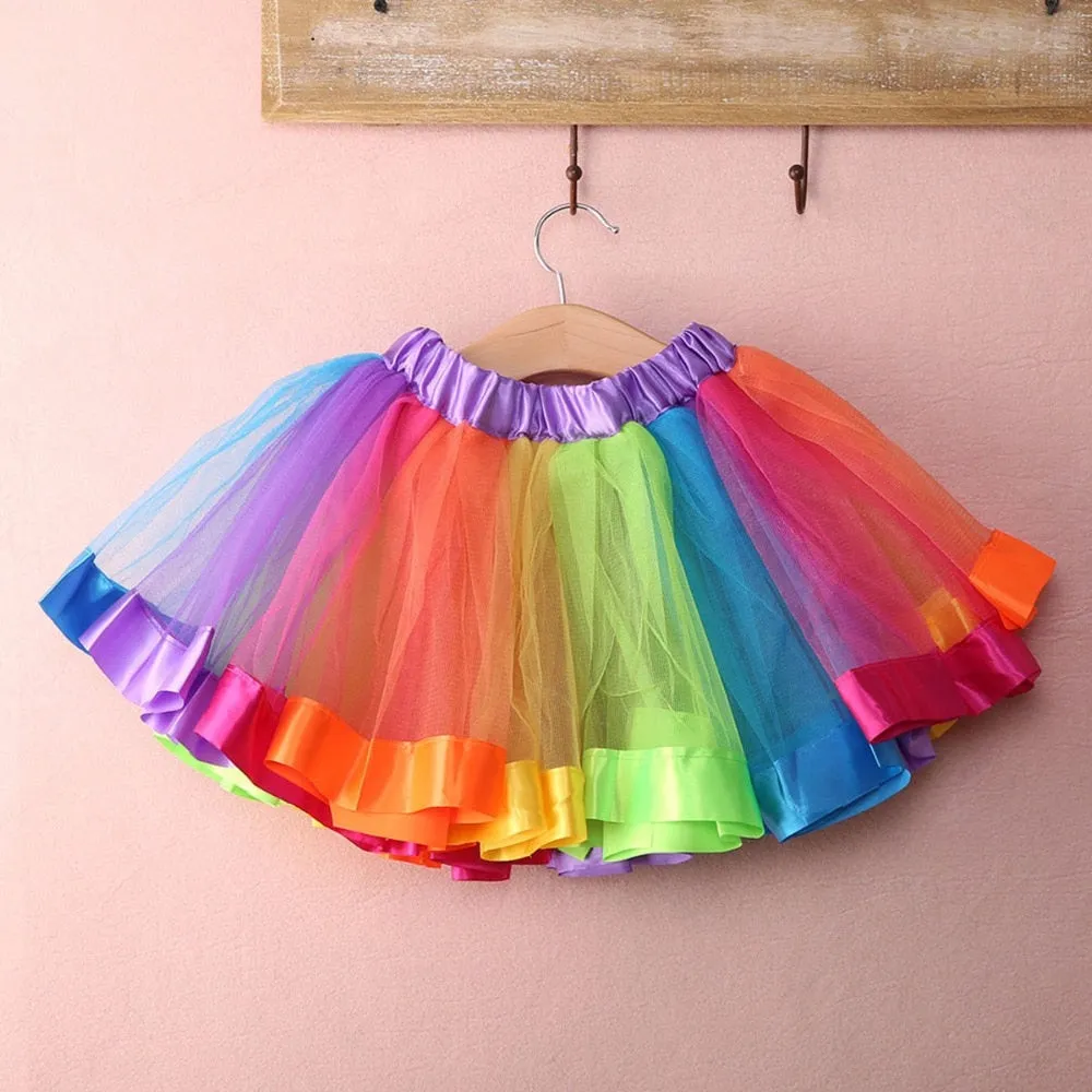 Rainbow Tutu Skirt