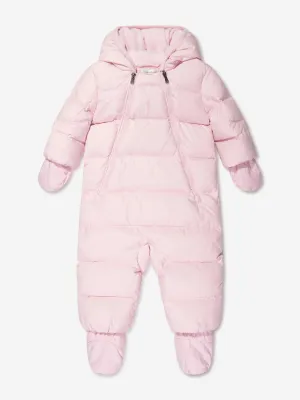 Ralph Lauren Baby Girls Padded Snowsuit in Pink