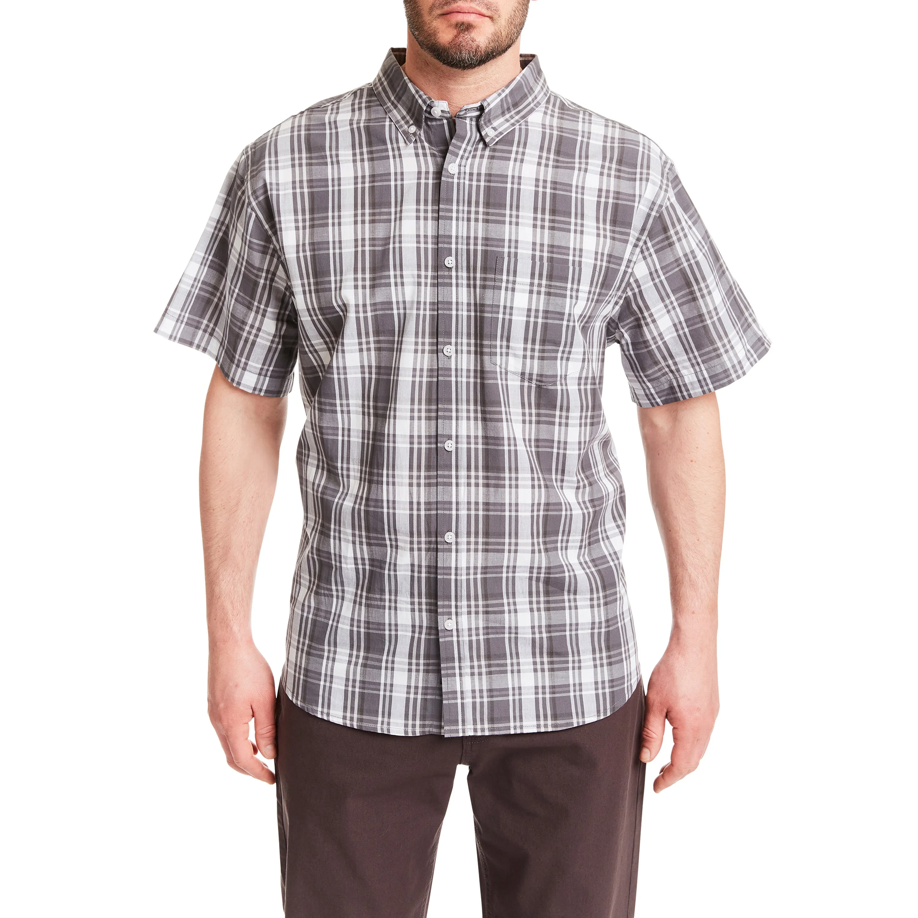 SHORT SLEEVE COTTON ONE POCKET SHIRT