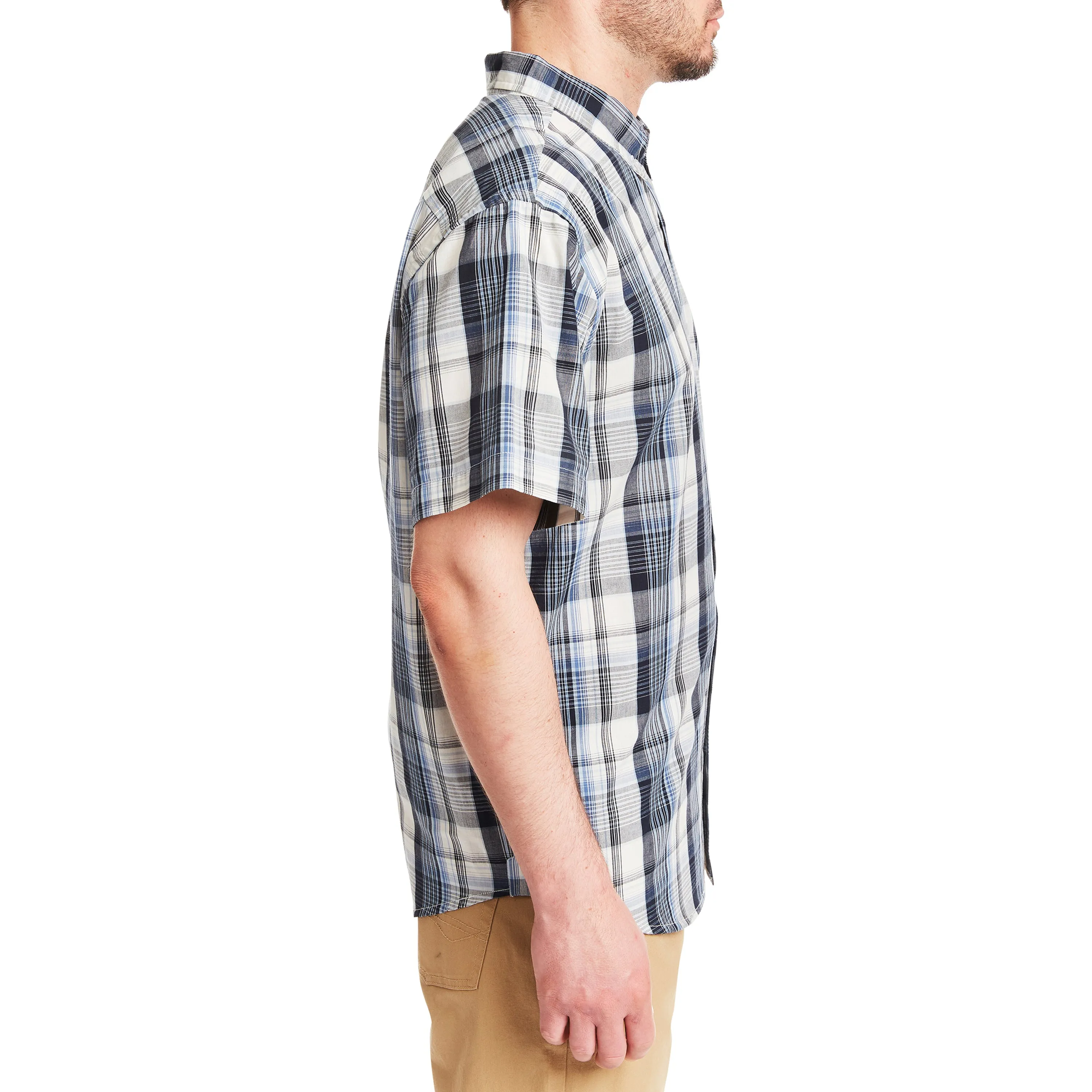 SHORT SLEEVE COTTON ONE POCKET SHIRT