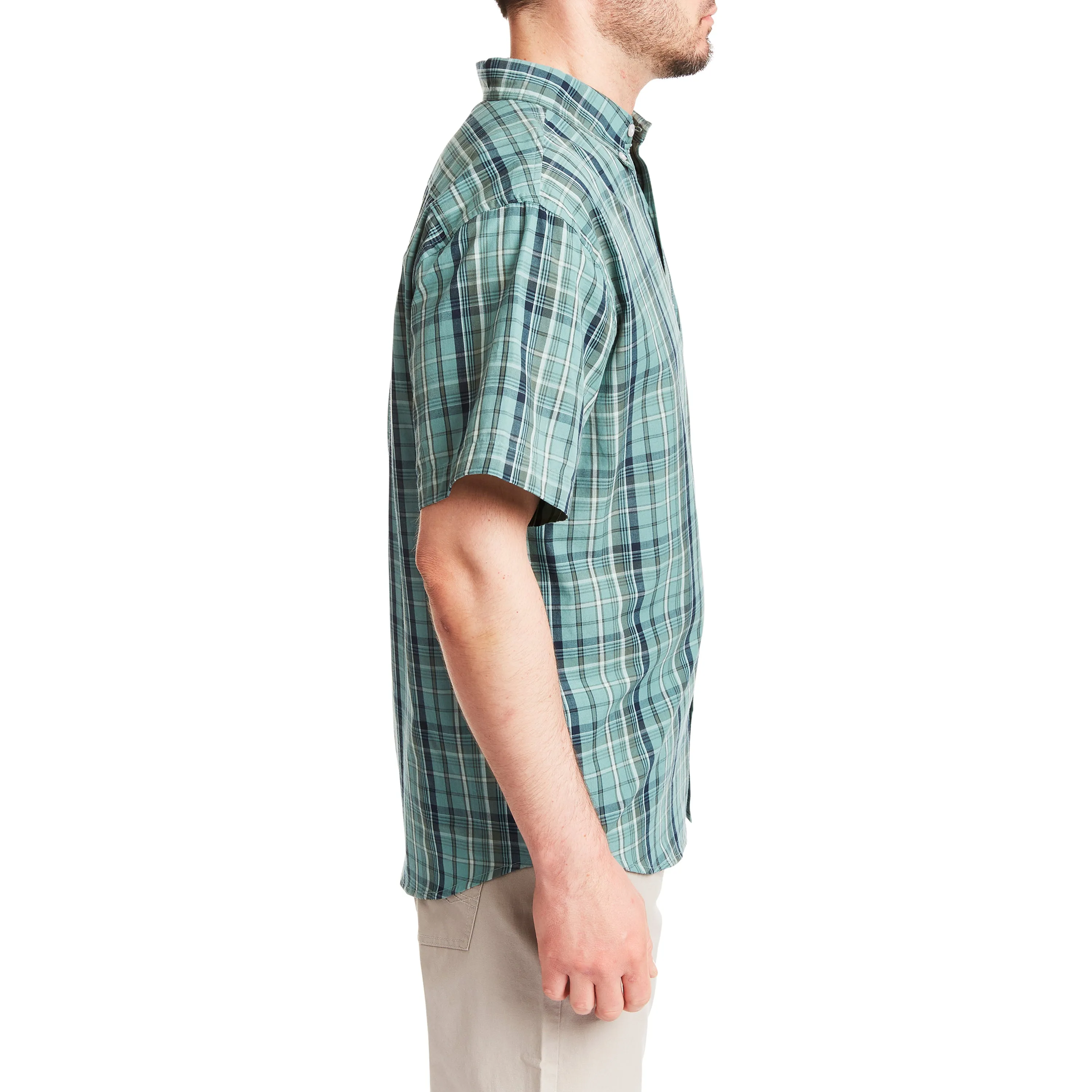 SHORT SLEEVE COTTON ONE POCKET SHIRT