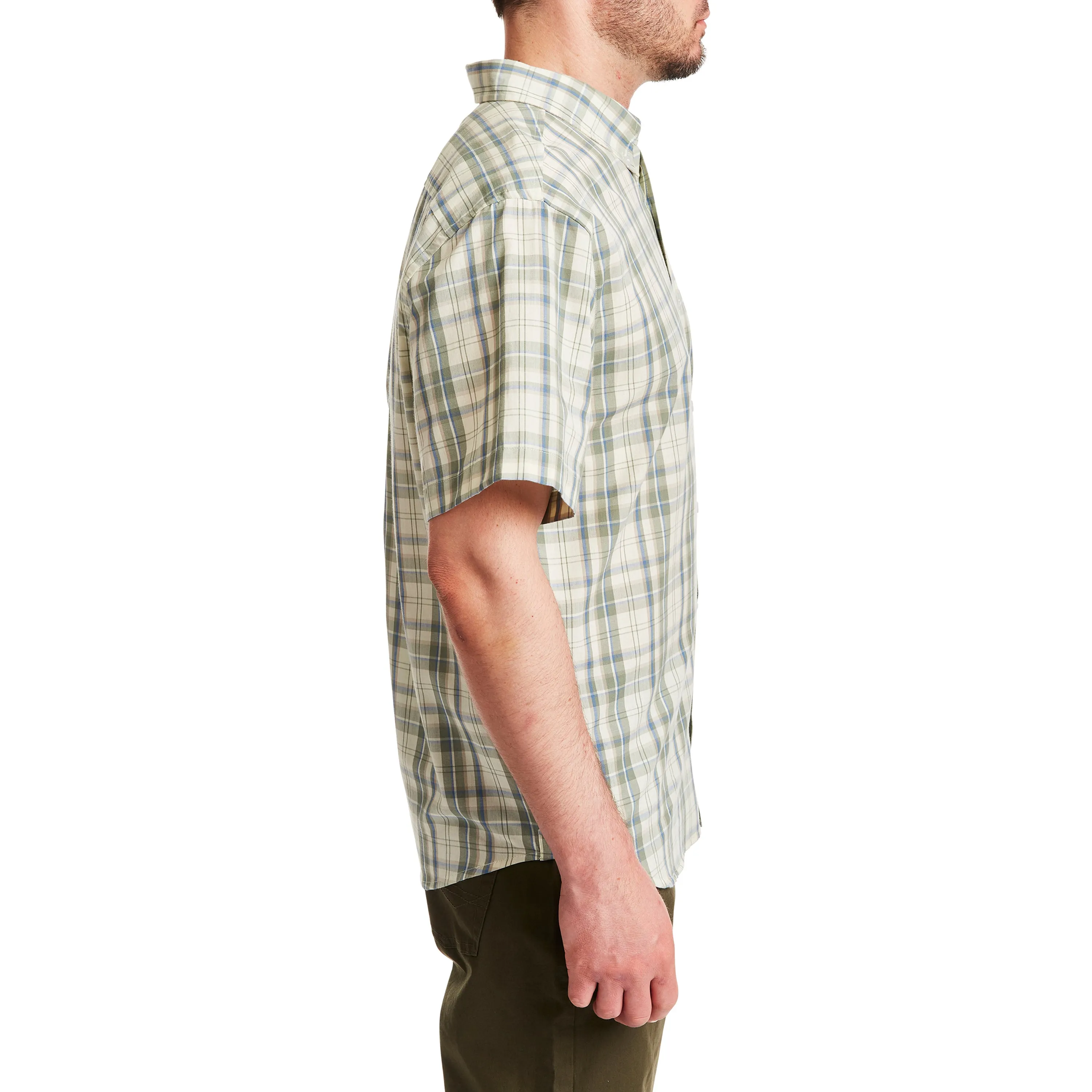 SHORT SLEEVE COTTON ONE POCKET SHIRT