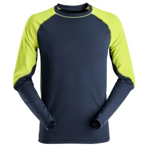 Snickers 2405 Neon Lightweight Long Sleeve T-Shirt