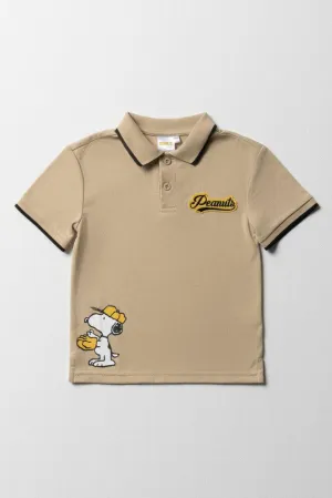 Snoopy Golfer Natural