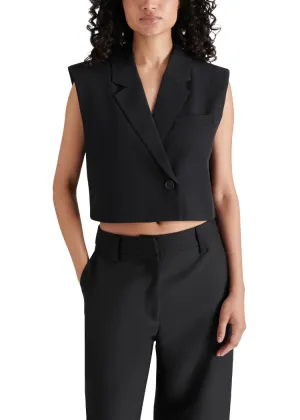 Steve Madden Amour Vest- Black ***FINAL SALE***