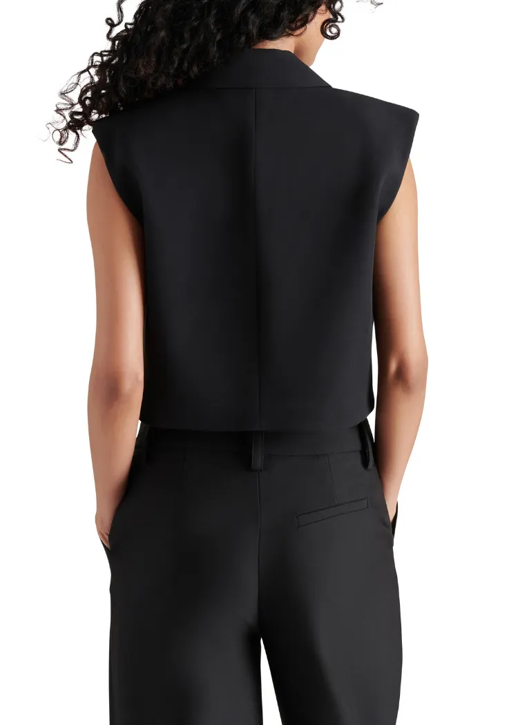 Steve Madden Amour Vest- Black ***FINAL SALE***