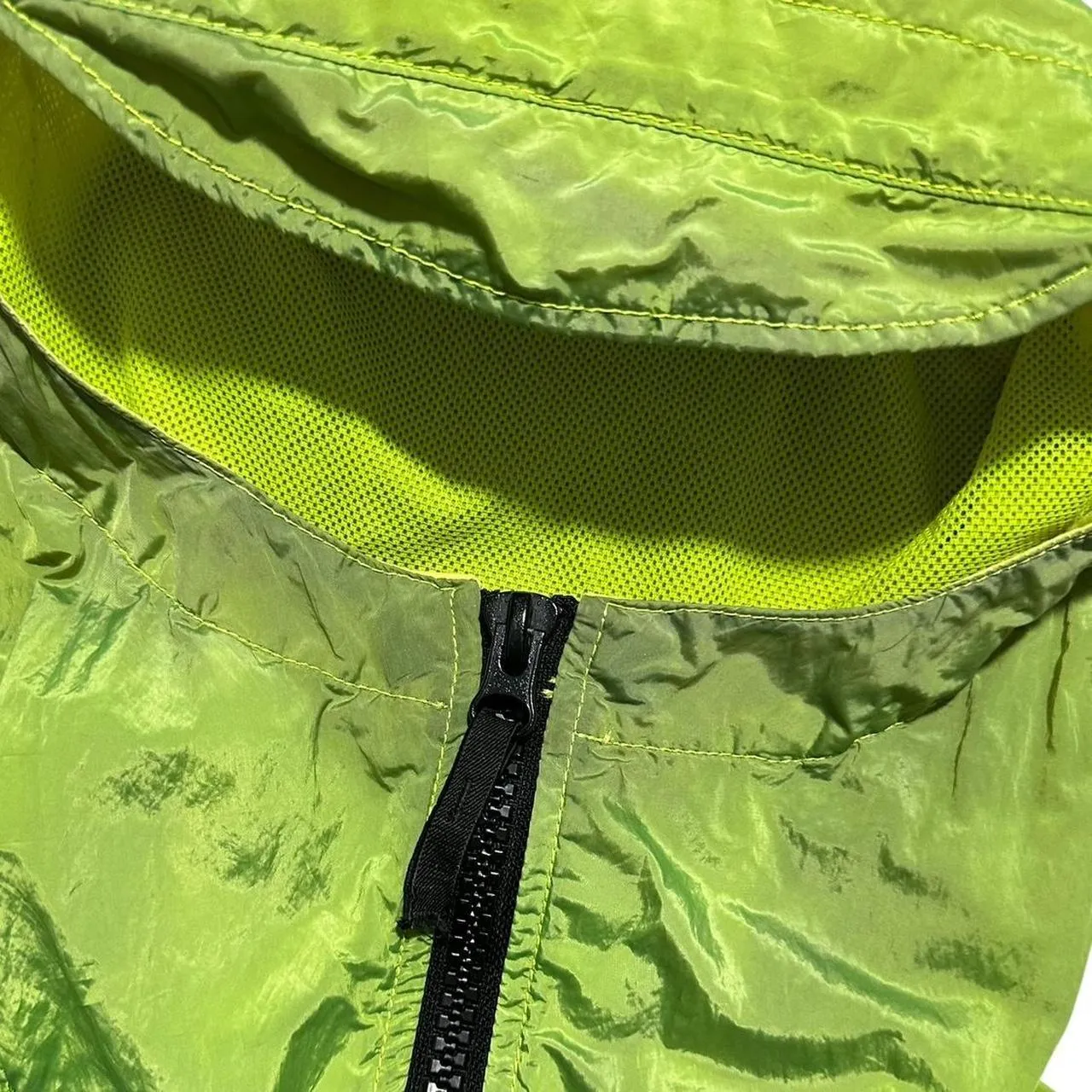 Stone Island Green Nylon Metal Watro Jacket