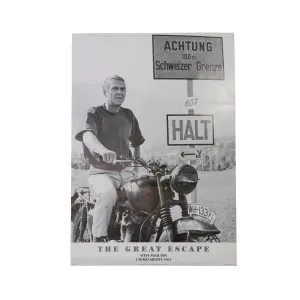 The Great Escape Steve Mcqueen Poster