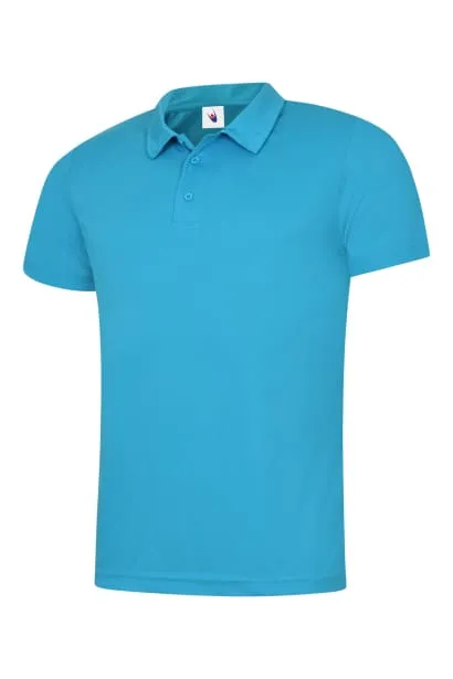 Uneek Mens Ultra Cool Poloshirt-125 Wicking polo shirt